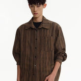 Retro Workwear Men's Long Sleeve High Sense Loose Casual Jacket