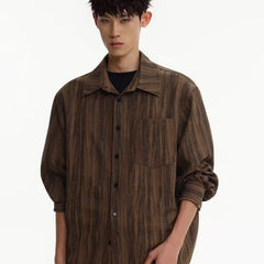 Retro Workwear Men's Long Sleeve High Sense Loose Casual Jacket