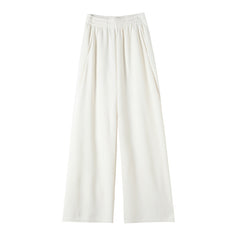 Narrow Wide-leg Pants Women's Small Loose Draping Effect