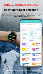 1.41-inch Health Smartwatch Fitness Tracker And Heart Rate-blood Oxygen-blood Pressure-sleep Monitor
