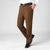 Autumn And Winter Middle-aged And Elderly Corduroy Men's Pants 50-year-old Dad's Pants Thick Casual