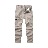 Outer Wear Fashion Straight Multi-pocket Cargo Pants