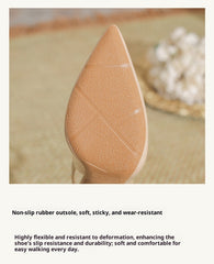 Women's Pointed Toe Korean Style Patent Leather High Heels