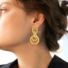 Ring Earrings Do Not Fade