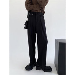 Autumn High-grade Autumn Draping Effect Suit Pants Autumn Cropped Pants