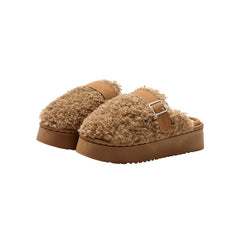 Winter Fashion Room High Sense Fluffy Slippers Women