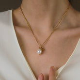 Pearl Pendant Necklace Does Not Fade