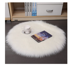 Hair Plush Carpet Floor Mats Household Floor Mats Wool Round Bedroom Carpets