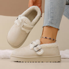 Season New Retro Platform Cotton Shoes For Women