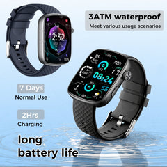 1.95-inch Smartwatch Fitness Tracker With Multiple Exercise Modes