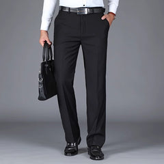 Men's Business Casual Pants Loose Spring And Autumn Straight Suit Pants