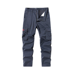 Outer Wear Fashion Straight Multi-pocket Cargo Pants
