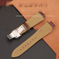 Calfskin Wrist Strap Accessories Concave-convex Mouth