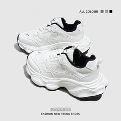 Breathable Mesh White Shoes Women's Sneakers