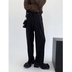 Autumn High-grade Autumn Draping Effect Suit Pants Autumn Cropped Pants
