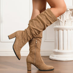 Women's Plus Size Small Square Headband Zipper