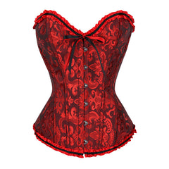 European And American Gathered Waist Court Corset Vest