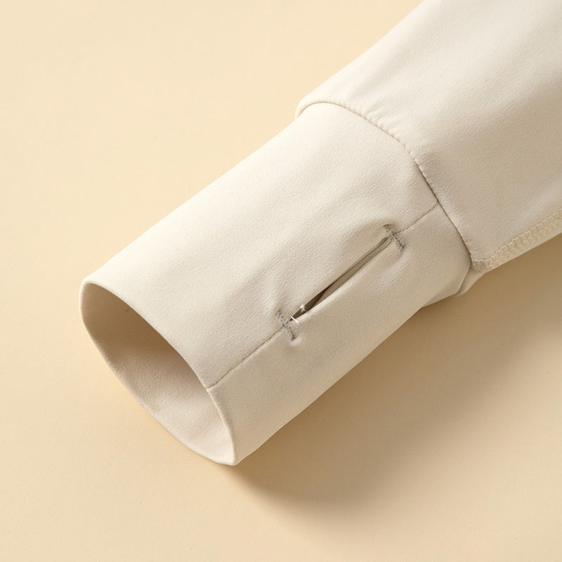 Sports Coat Workout Clothes Women's Long-sleeved Top Running