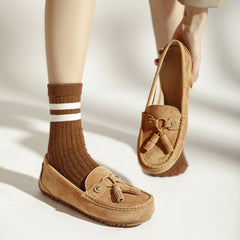 Soft Bottom Non-slip Slip-on Lofter Flat Bottom Pumps