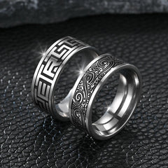 Titanium Steel Men's Ring