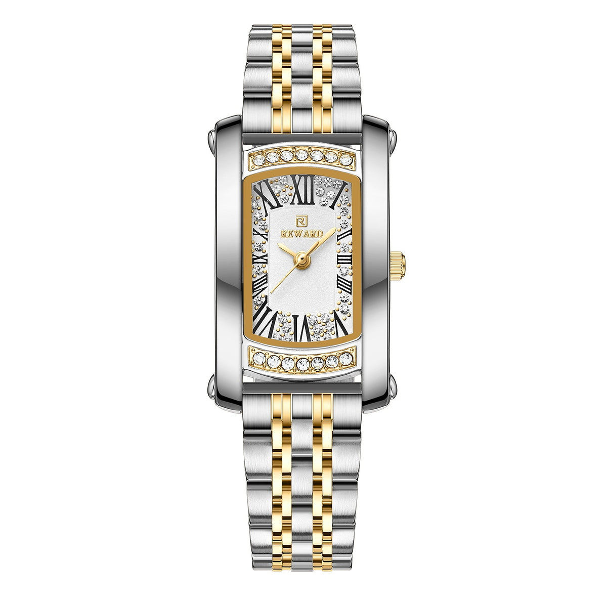 Affordable Luxury Fashion Waterproof Women's Square Quartz Wrist Watch