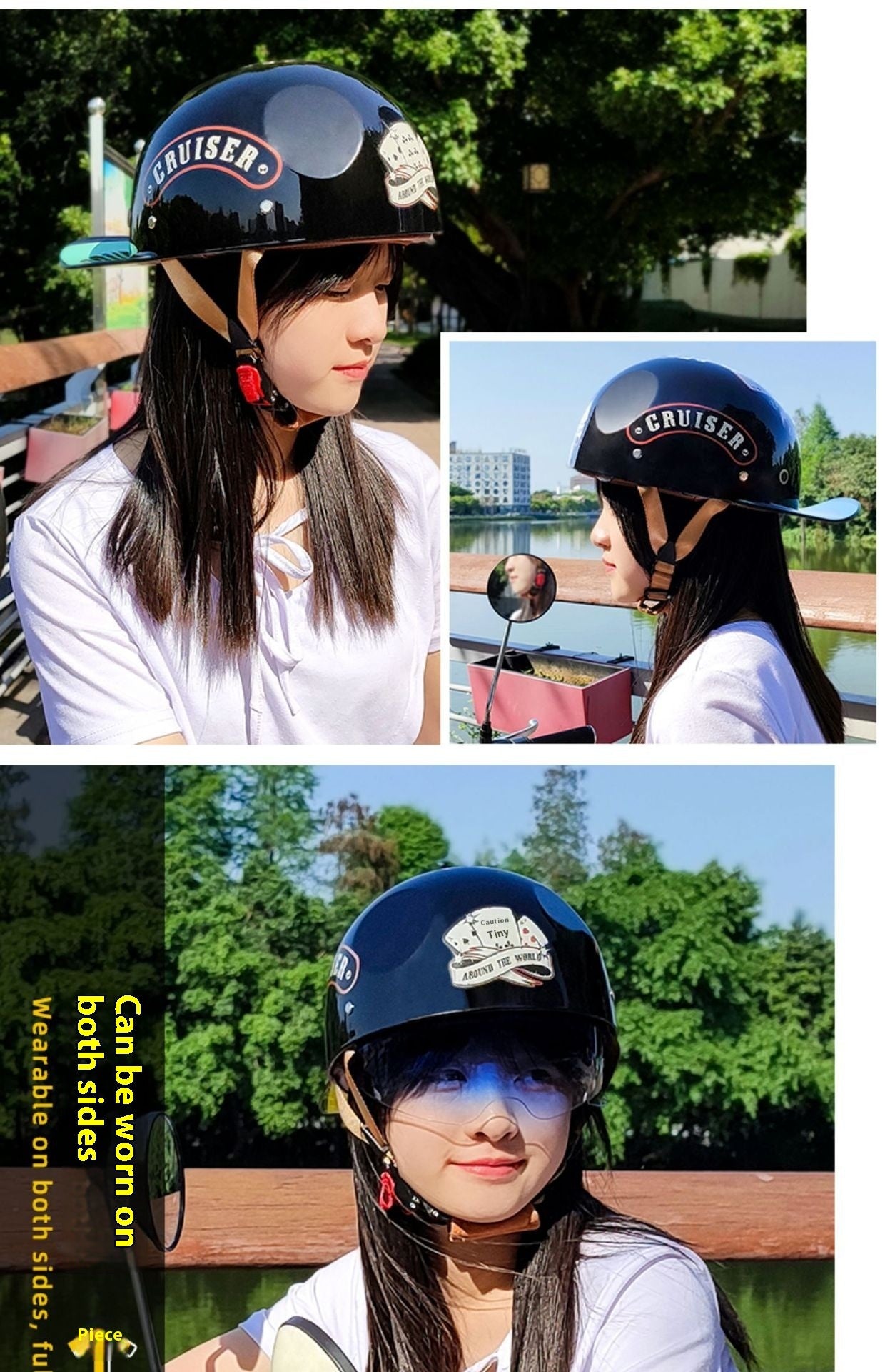 Summer Baseball Helmet Retro Harley Men And Women