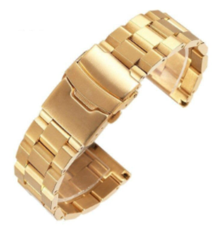 Double-security Buckle Solid Stainless Steel Strap Quick Release