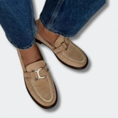 Round Head British Fashion All-matching Comfortable Women's Shoes