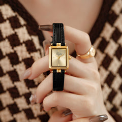 Women's Retro Special Interest Light Luxury Small Square Watch