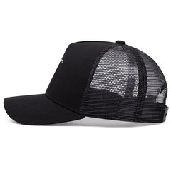 Cross English Embroidery Breathable Baseball Cap