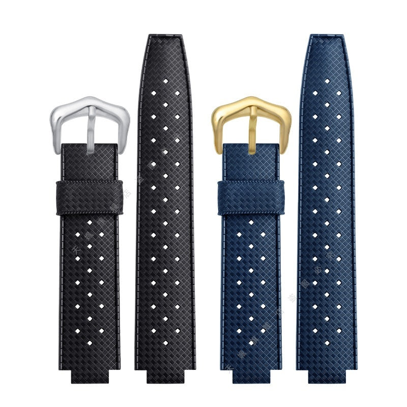 Waterproof Rubber Watch Strap Men's Silicone