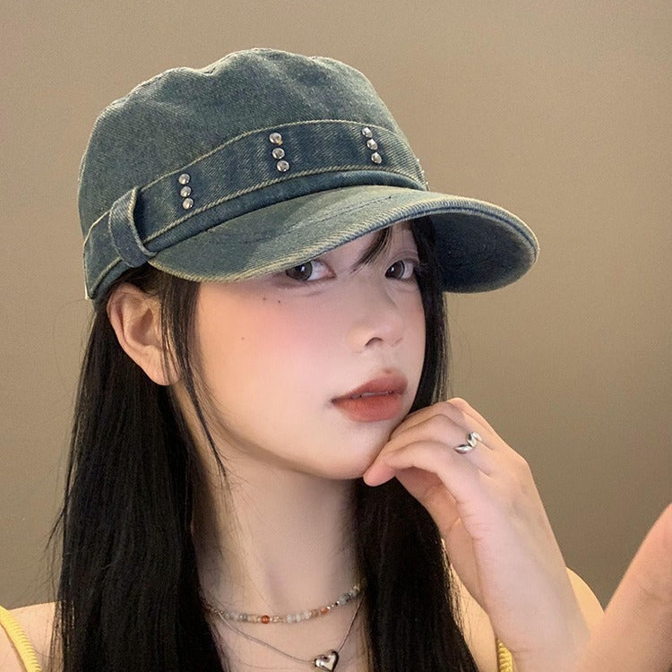 Korean Retro Do The Old Cowboy Peaked Cap