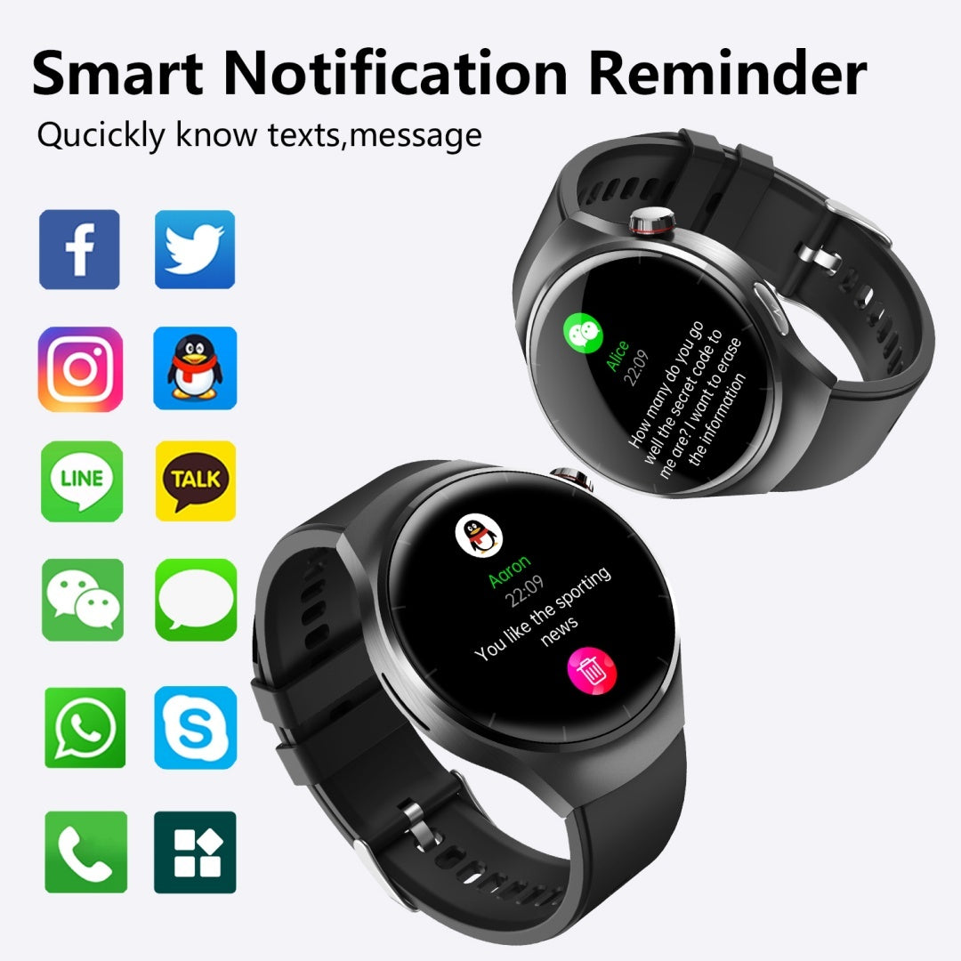 2025 New 1.55-inch Disc Smart Watch Health Tracker Health Manager