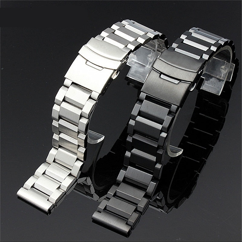 Double-security Buckle Solid Stainless Steel Strap Quick Release