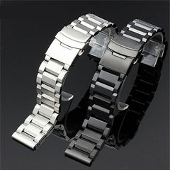 Double-security Buckle Solid Stainless Steel Strap Quick Release