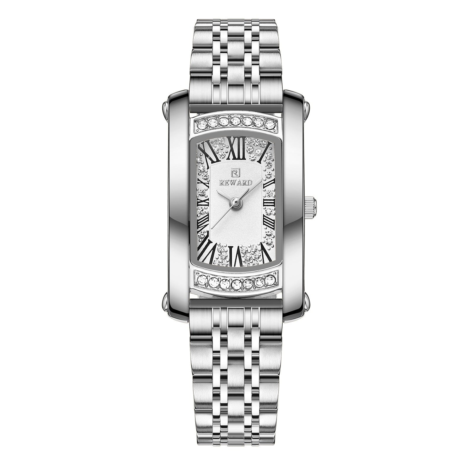 Affordable Luxury Fashion Waterproof Women's Square Quartz Wrist Watch