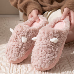 Non-slip Thickening Thermal Home Cotton Slippers