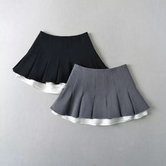 Ballet Style High Waist Hot Girl Sexy Half-length Pleated Skirt